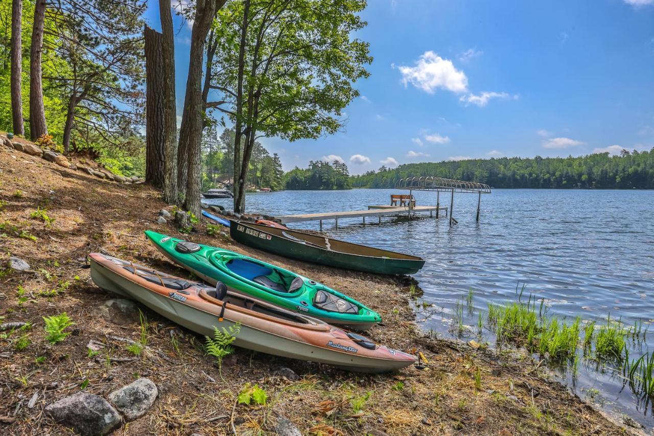 The Lodge On Booth Lake - 2 Bed 2 Bath Vacation Home In Minocqua Lac Du Flambeau エクステリア 写真