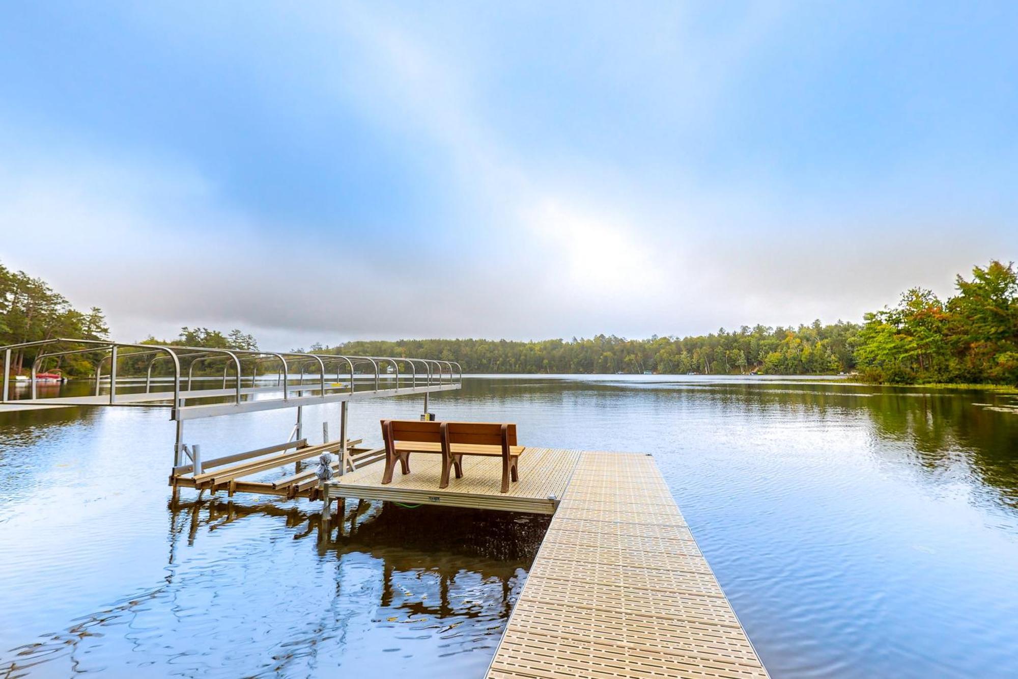 The Lodge On Booth Lake - 2 Bed 2 Bath Vacation Home In Minocqua Lac Du Flambeau エクステリア 写真
