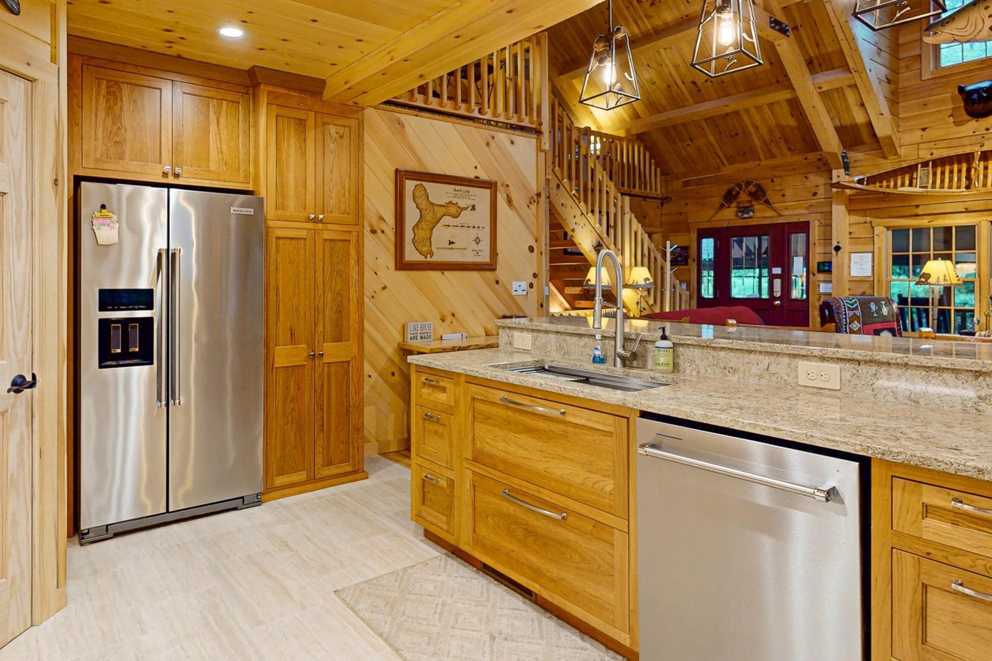 The Lodge On Booth Lake - 2 Bed 2 Bath Vacation Home In Minocqua Lac Du Flambeau エクステリア 写真