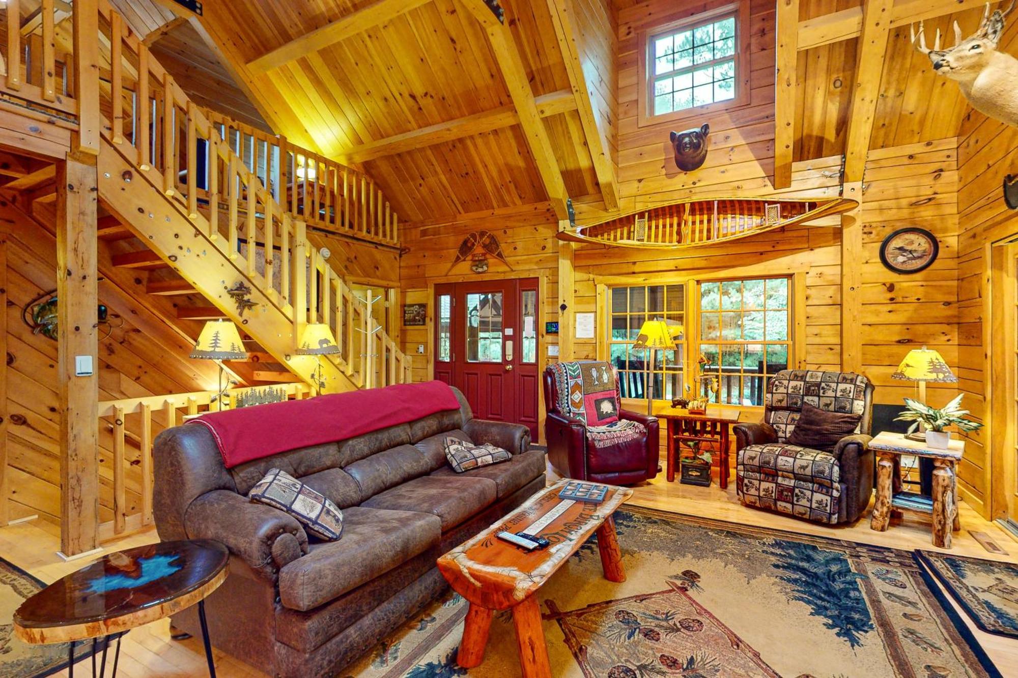 The Lodge On Booth Lake - 2 Bed 2 Bath Vacation Home In Minocqua Lac Du Flambeau エクステリア 写真