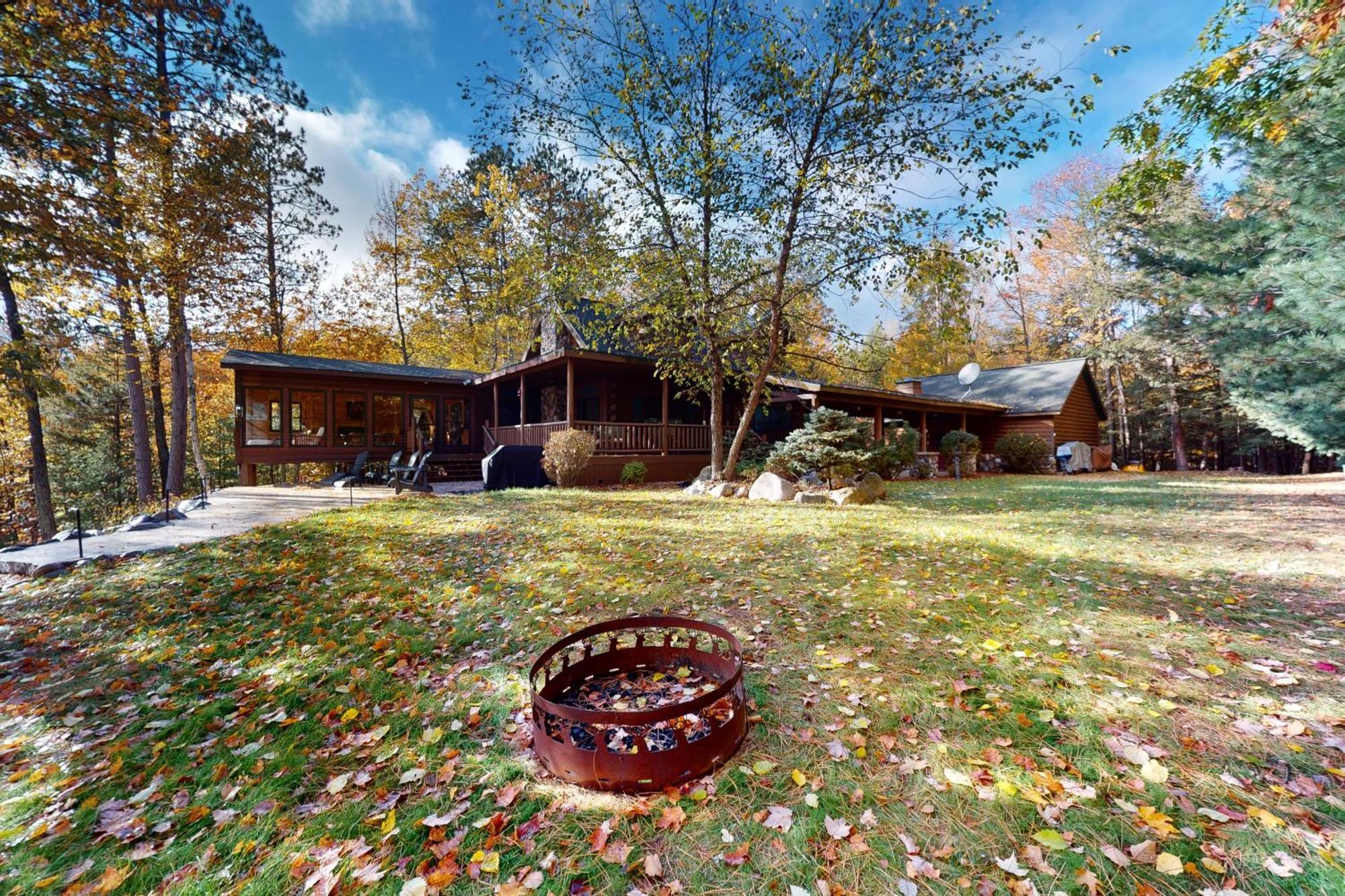 The Lodge On Booth Lake - 2 Bed 2 Bath Vacation Home In Minocqua Lac Du Flambeau エクステリア 写真