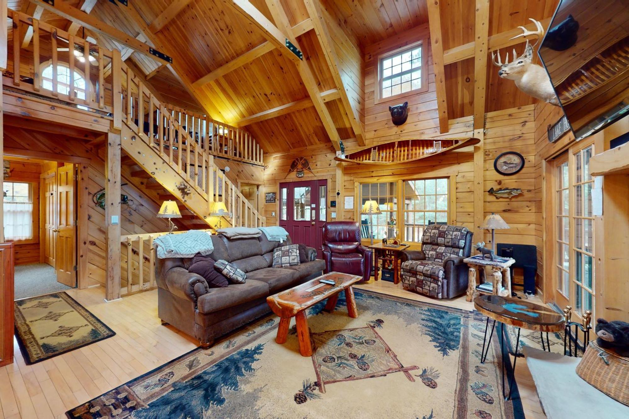 The Lodge On Booth Lake - 2 Bed 2 Bath Vacation Home In Minocqua Lac Du Flambeau エクステリア 写真