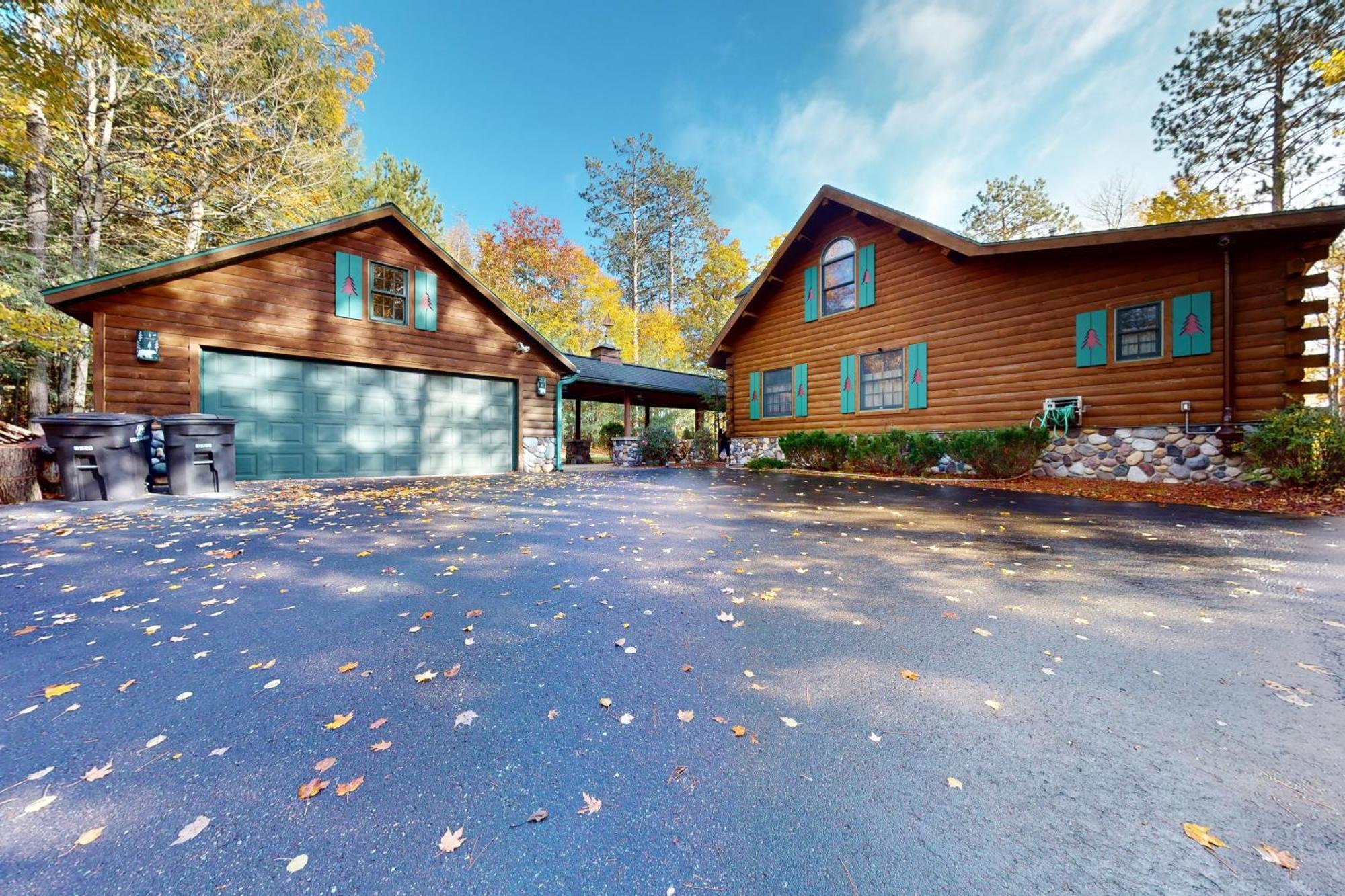The Lodge On Booth Lake - 2 Bed 2 Bath Vacation Home In Minocqua Lac Du Flambeau エクステリア 写真