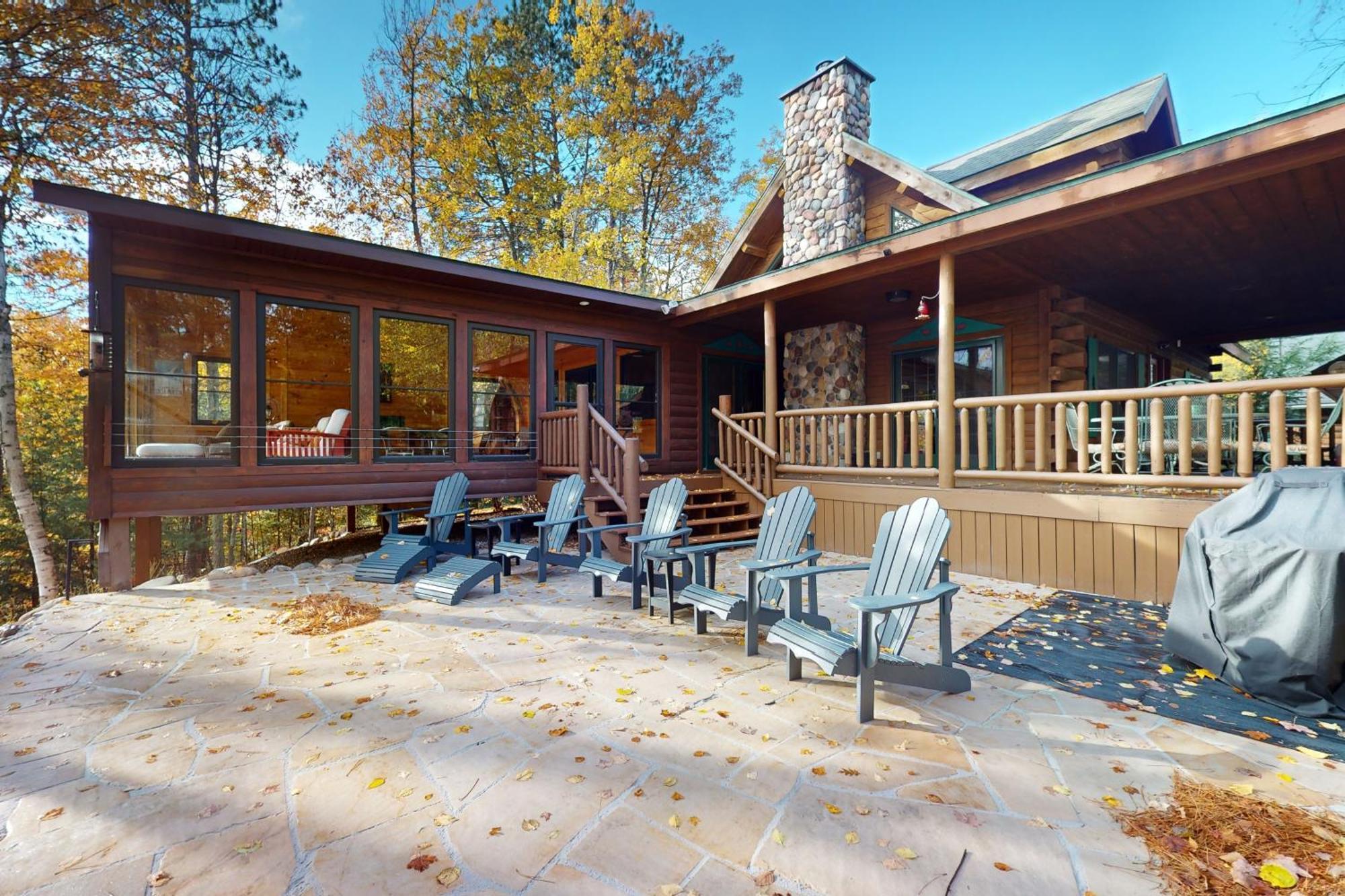 The Lodge On Booth Lake - 2 Bed 2 Bath Vacation Home In Minocqua Lac Du Flambeau エクステリア 写真